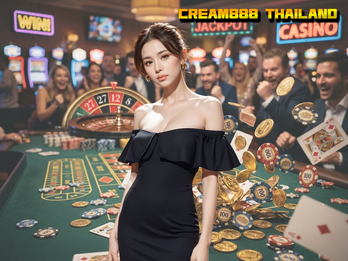 รีวิวเจาะลึก CREAM888 thailand สล็อตเว็บตรง แตกง่าย ทะลุขีดจำกัดการทำกำไรแห่งปี