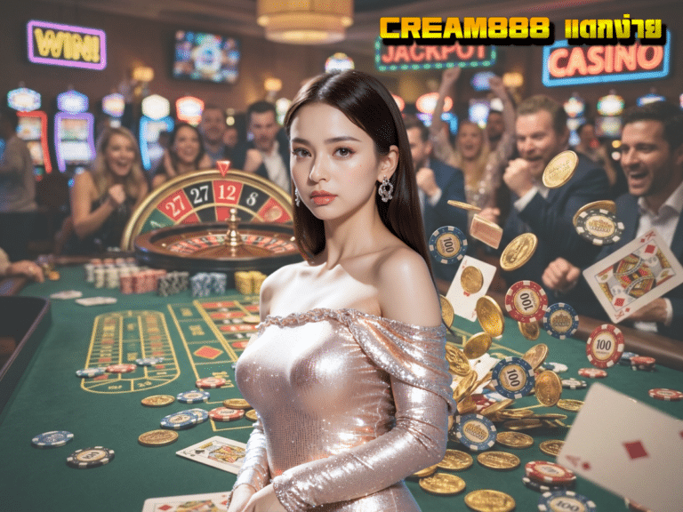 ปรากฏการณ์ใหม่แห่งวงการเดิมพัน! รีวิวเจาะลึก CREAM888 แตกง่าย สล็อตเว็บตรงที่พร้อมเปลี่ยนคุณเป็นเศรษฐี